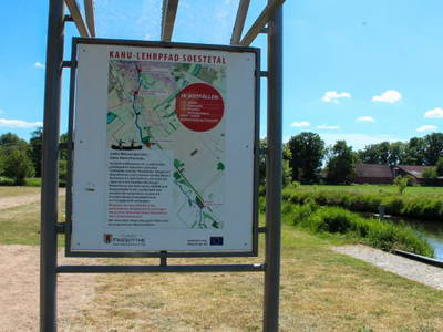 Bild 10 aus  Friesoythe Wohnmobilstellplatz  Soesteheim direkt am Fluss der Soeste