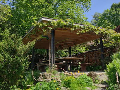 Grillplatz mit Pizzaofen