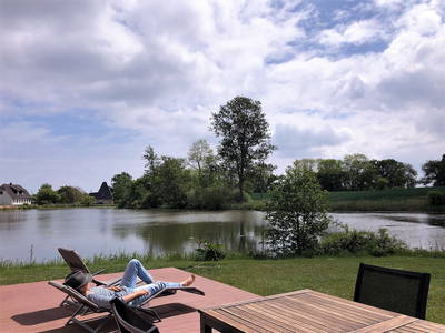 Terrasse der Wohnung "Remise 3"