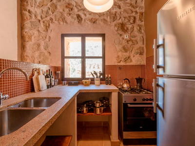 Dies ist die Gemeinschaftsküche der 3 B & B-Zimmer in Los Establos