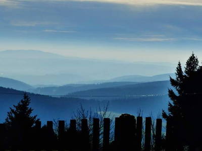 Ausblick vom Inselsberg/Rennsteig