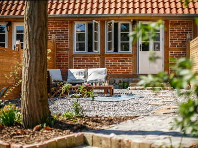 Die Wohnungen haben eigene Terrassen und Eingänge