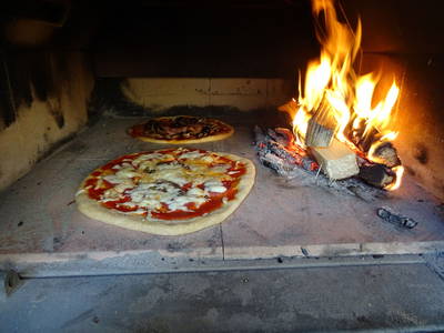 Holzbackofen Ferienhof Hohe