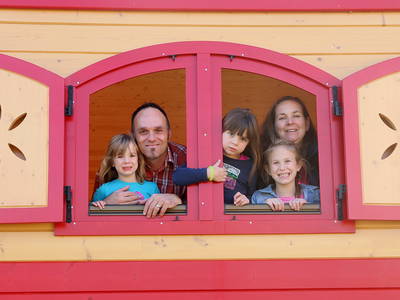 Glamping im Zirkuswagen