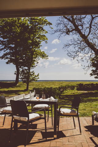 Ferienwohnungen mit Ostseeblick auf Gut Oehe aus Maasholm