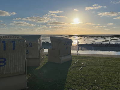 Abendstimmung am Deich