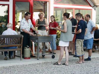 Unsere Grillabende in der HS sind immer sehr gut besucht.