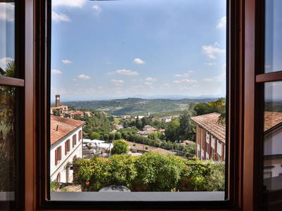 Aussicht aus dem Appartement Freisa für 2 Personen