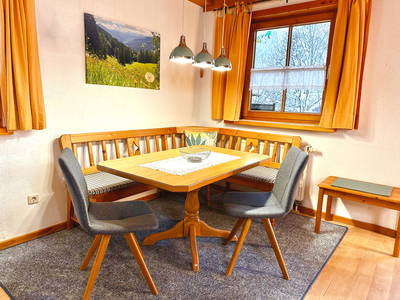Essbereich Ferienwohnung Sonnenschein