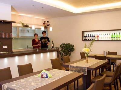 Frühstücks und -Aufenthaltsraum