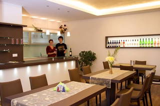 Ferienhaus Am Steingebiss - Frühstücks und -Aufenthaltsraum