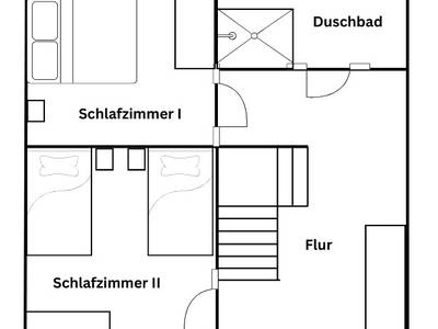 Grundriss Obergeschoss