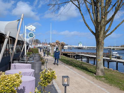 Spaziergang am Muesumshafen Kappeln