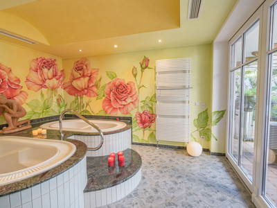 Whirlpools in der Wellnessoase