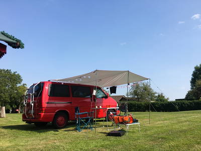 Camper-Wiese auf dem Bauershof