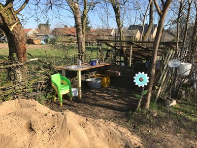 Matschküche für die Kleinen