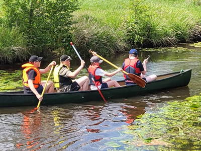 Bild 8 aus  Friesoythe Wohnmobilstellplatz  Soesteheim direkt am Fluss der Soeste