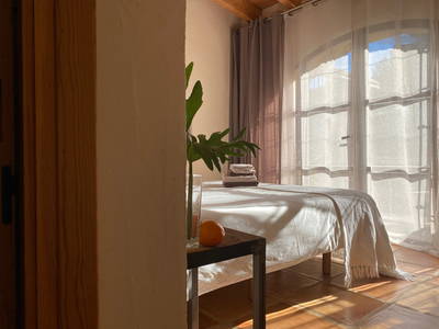 Zimmer 3 B&B Los Establos mit Terrassentüren zur Terrasse