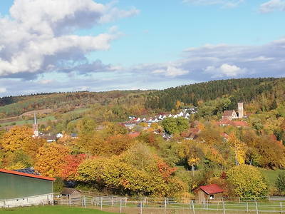 Goldener Herbst in Bödigheim