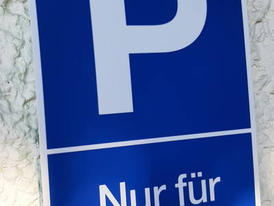Parkplatz direkt am Ferienhaus