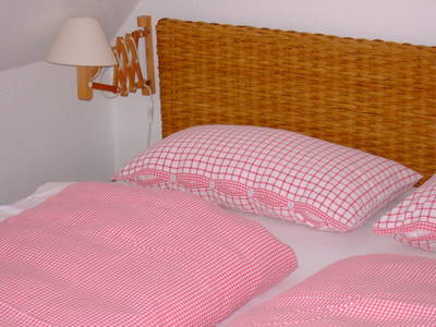 Schlafzimmer im Kälberstall