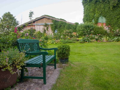 Entspannen im Bauerngarten