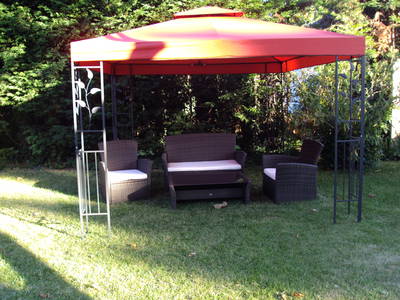 Lounge im Gästegarten