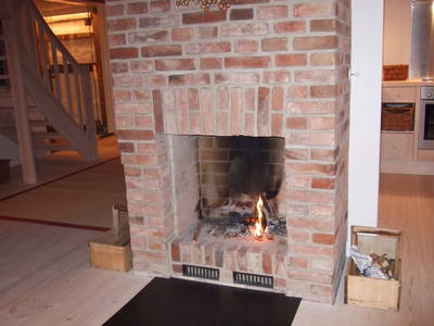 Kamin im Entenstall