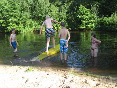 Spaß an unserem Badeteich