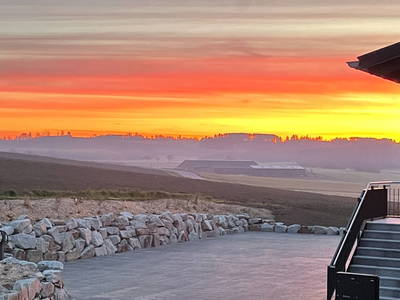 Sonnenaufgang am Bergrödelhof