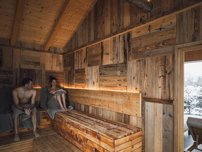 Entspannende Stunden in unserer finnischen Saunahütte