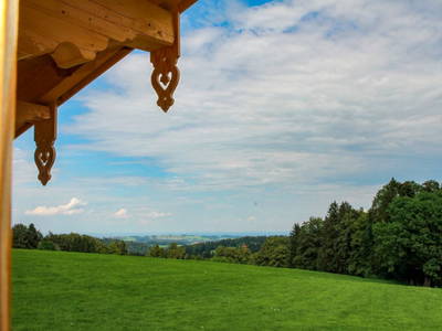 Ausblick Ferienwohnung Irschenberg