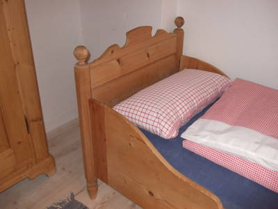 Einzelbett im Kälberstall