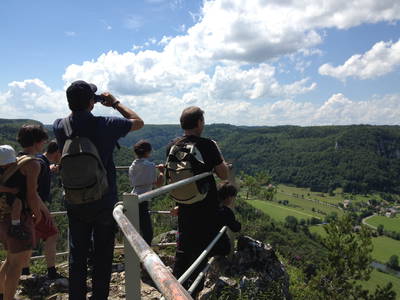 Blick vom Schaufelsen