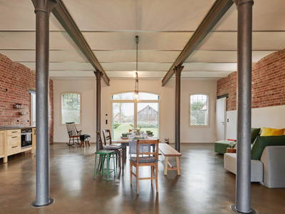 Mit Ausblick ins Grüne...