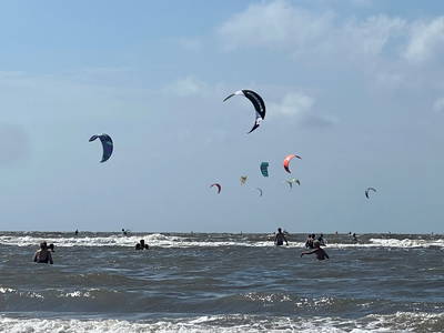 kiten in St. Peter Ording