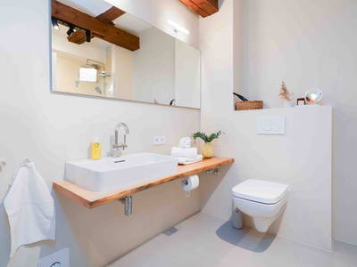 Badezimmer natürlich eingerichtet