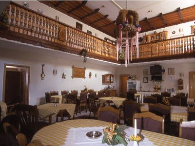 Der Frühstücksraum - das Ambiente für den frühen Hunger.