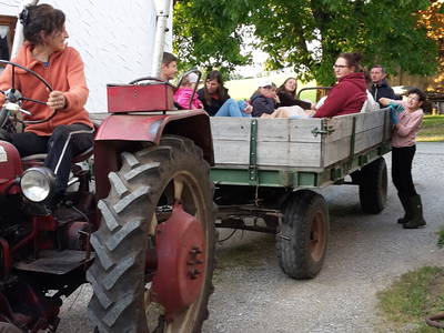 Traktorfahrt