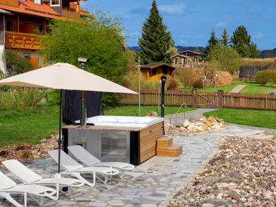 Hot-Tub Whirlpool am Biopool