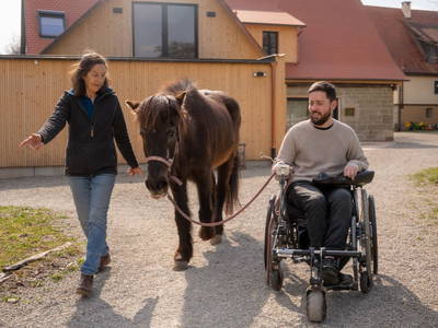 Das Erdgeschoss des Ferienhauses ist komplett barrierefrei