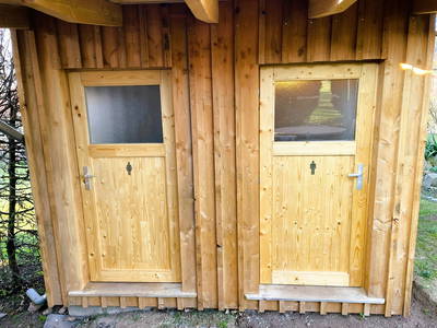 Bild 21 aus  Bauershof, wo die Heidschnucken schlafen