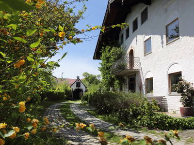 Hofansicht südseitig von unserem Bauernhof