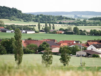 Haßberge - sanfte Hügel, Wälder und Felder