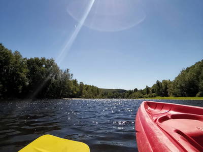 Kanufahrt auf der Dordogne - Eine wunderschöne Tour zum entschleunigen!