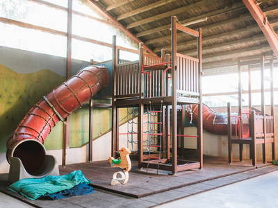 Rutsche im Indoorspielplatz Köhne