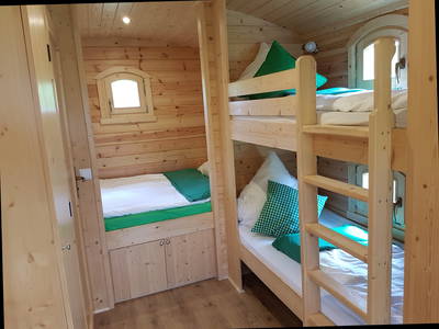 schlafen im Zirkuswagen