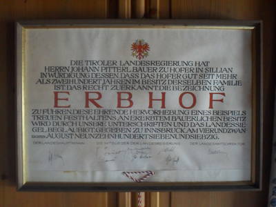 Bild 60 aus  Erbhof Hofer - Haus Pitterl