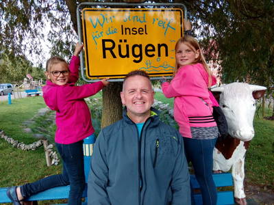 begeisterte Urlauber