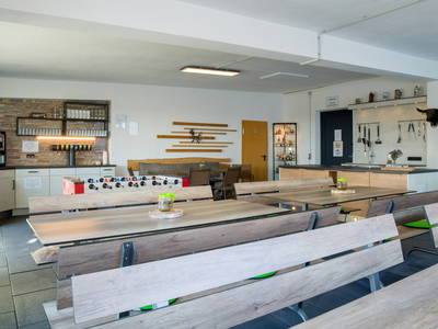 Grilllounge Aufenthaltsbereich